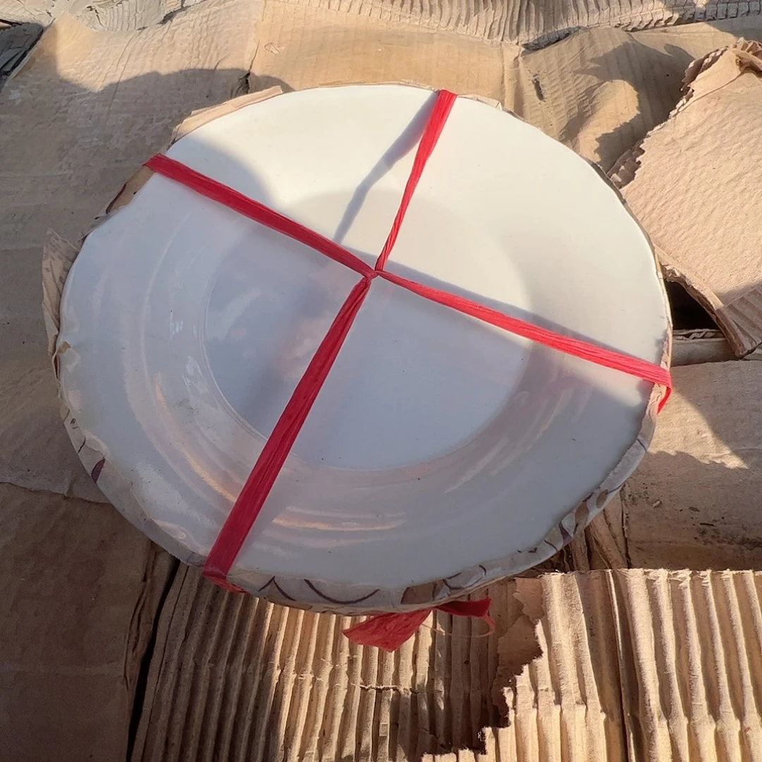 瓷景德镇高温陶瓷7.5寸菜盘10个