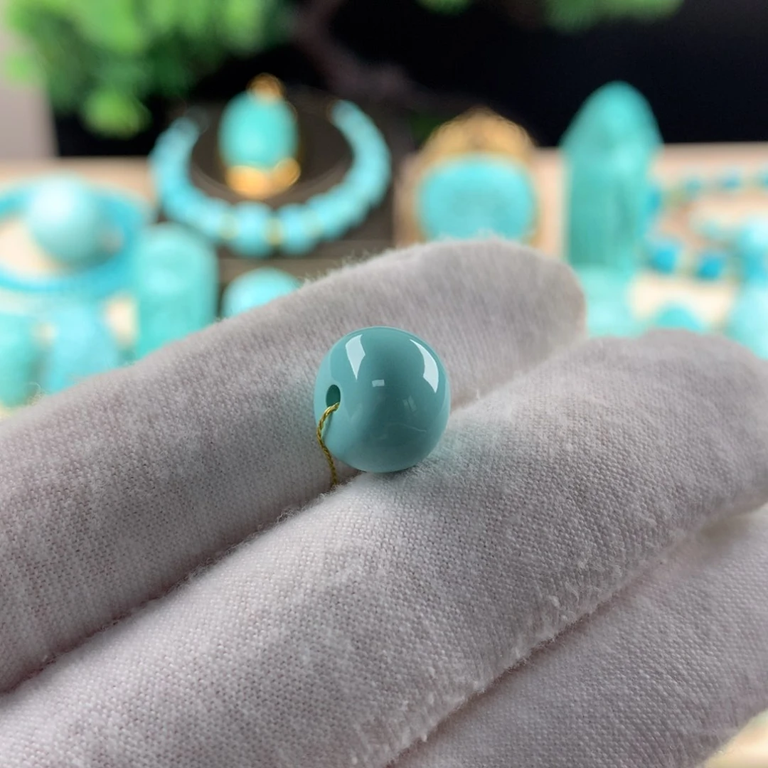 绿松石配珠卡10.8未镶嵌