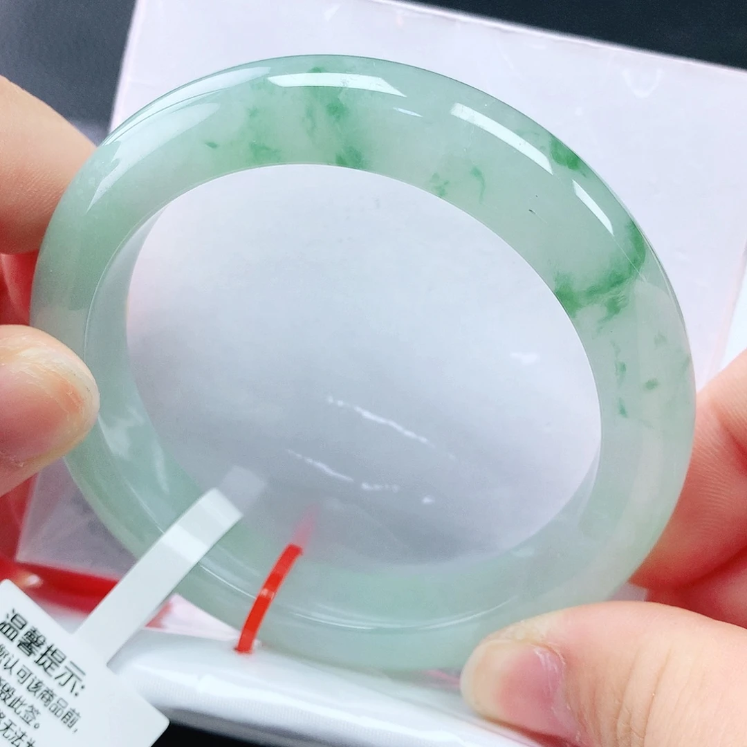 未镶嵌手镯翡翠57圈