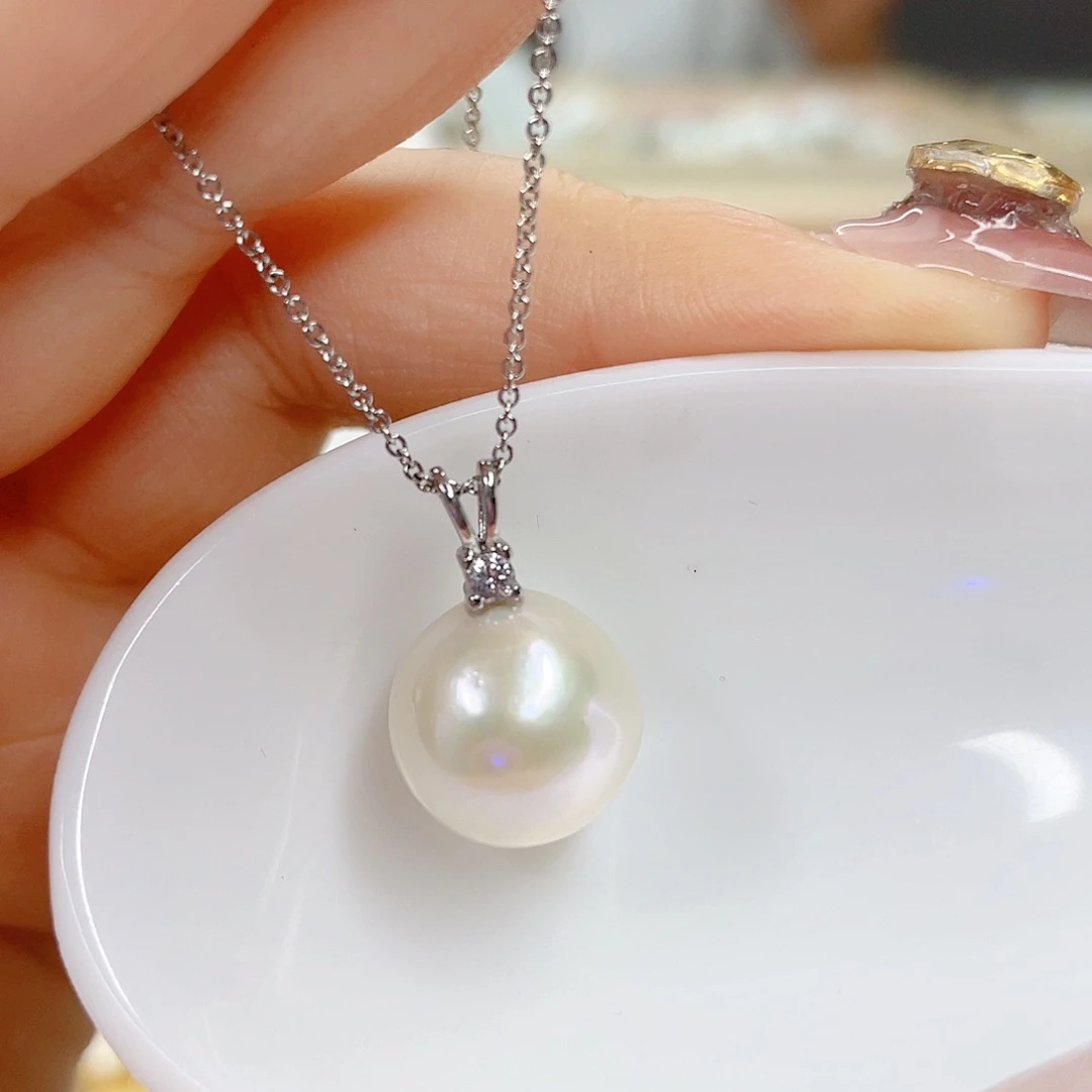 淡水珍珠未镶嵌吊坠(赠链)