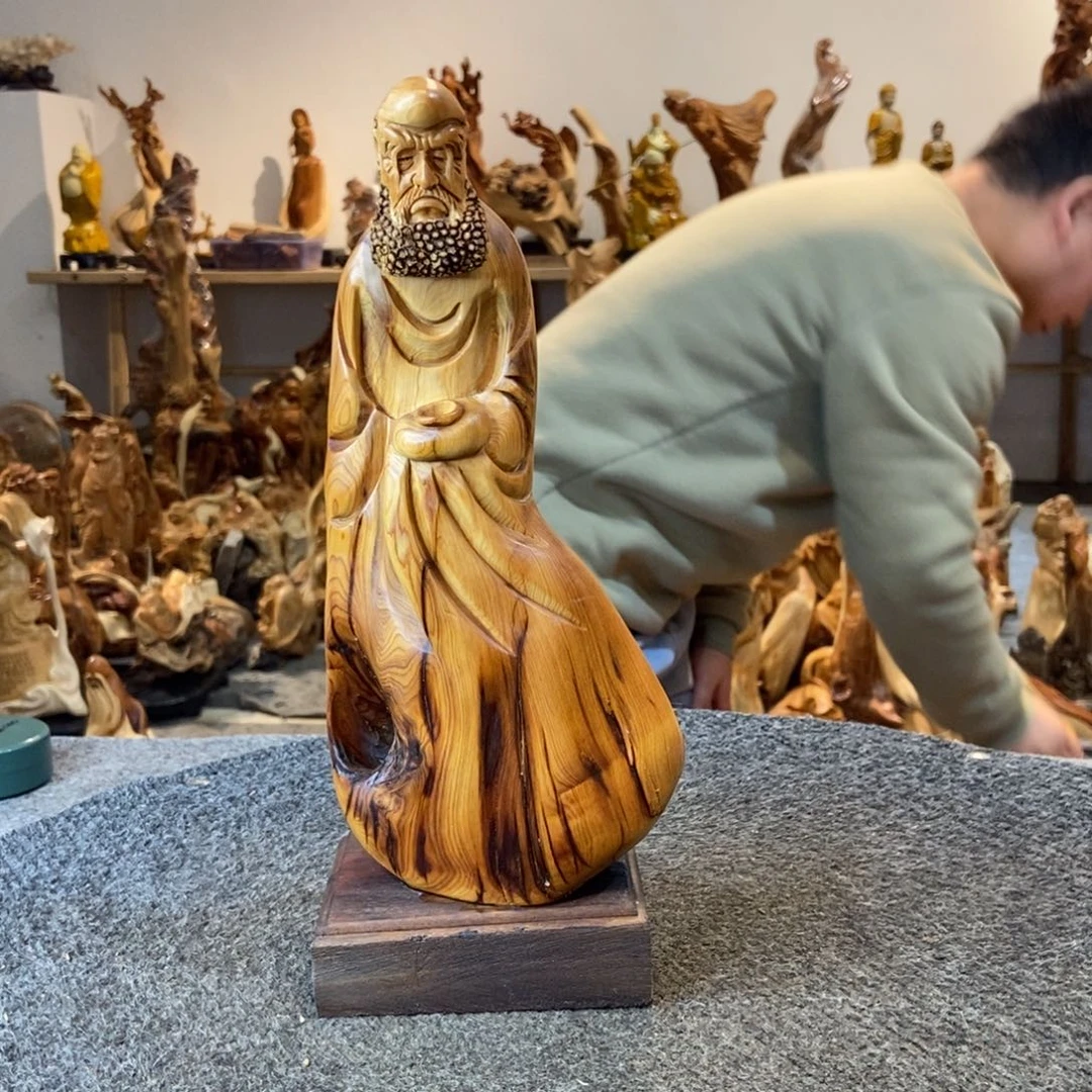 柏木（崖柏）太行崖柏根雕摆件