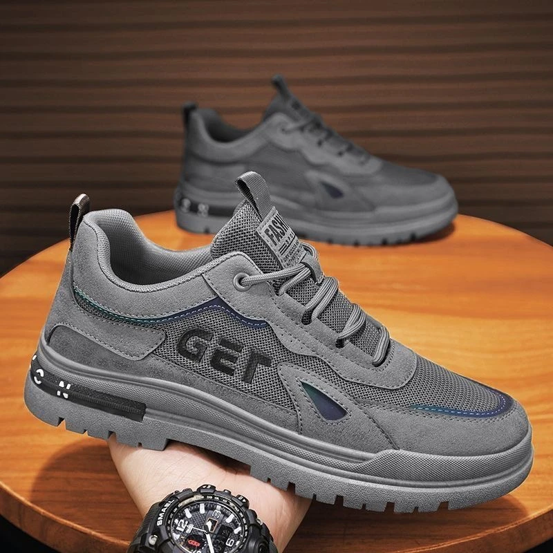 断码春季劳保鞋男款2025新款夏季工装网鞋工地网面透气男士防滑工