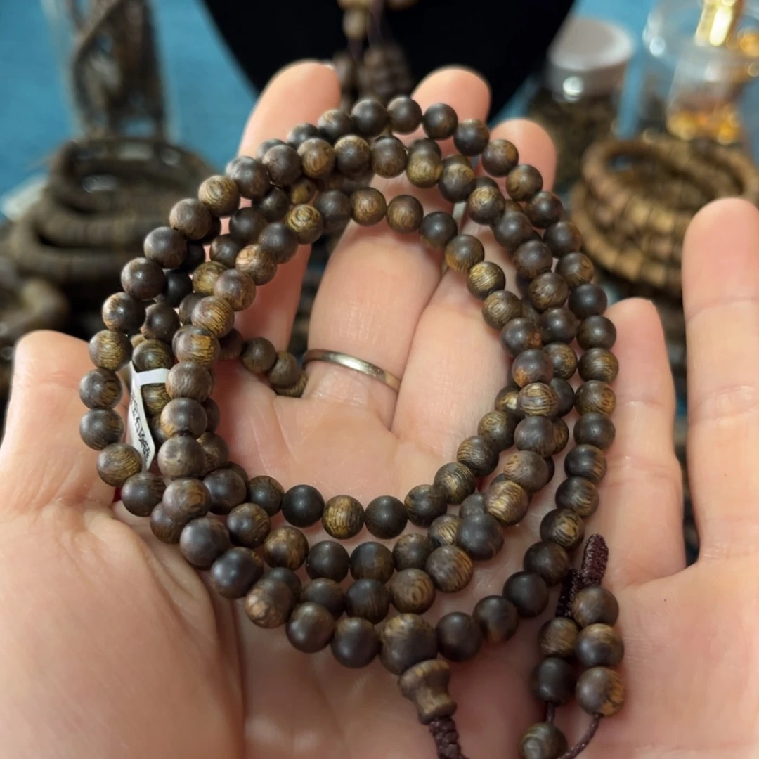 沉香手串蓝宝石卡5-13克多样性发货一条