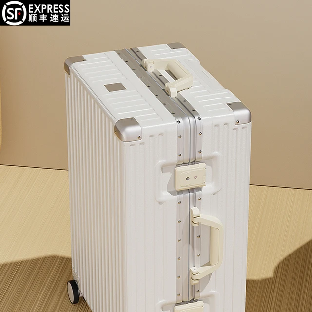 旅行箱行李箱铝框拉杆箱万向轮24女男学生登机密码耐用皮箱子28寸