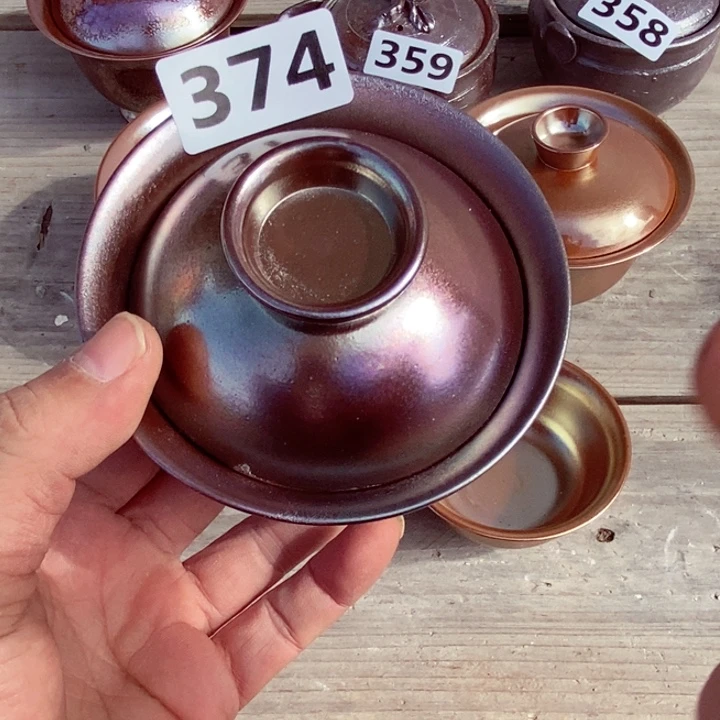 柴烧茶具陶瓷杯子