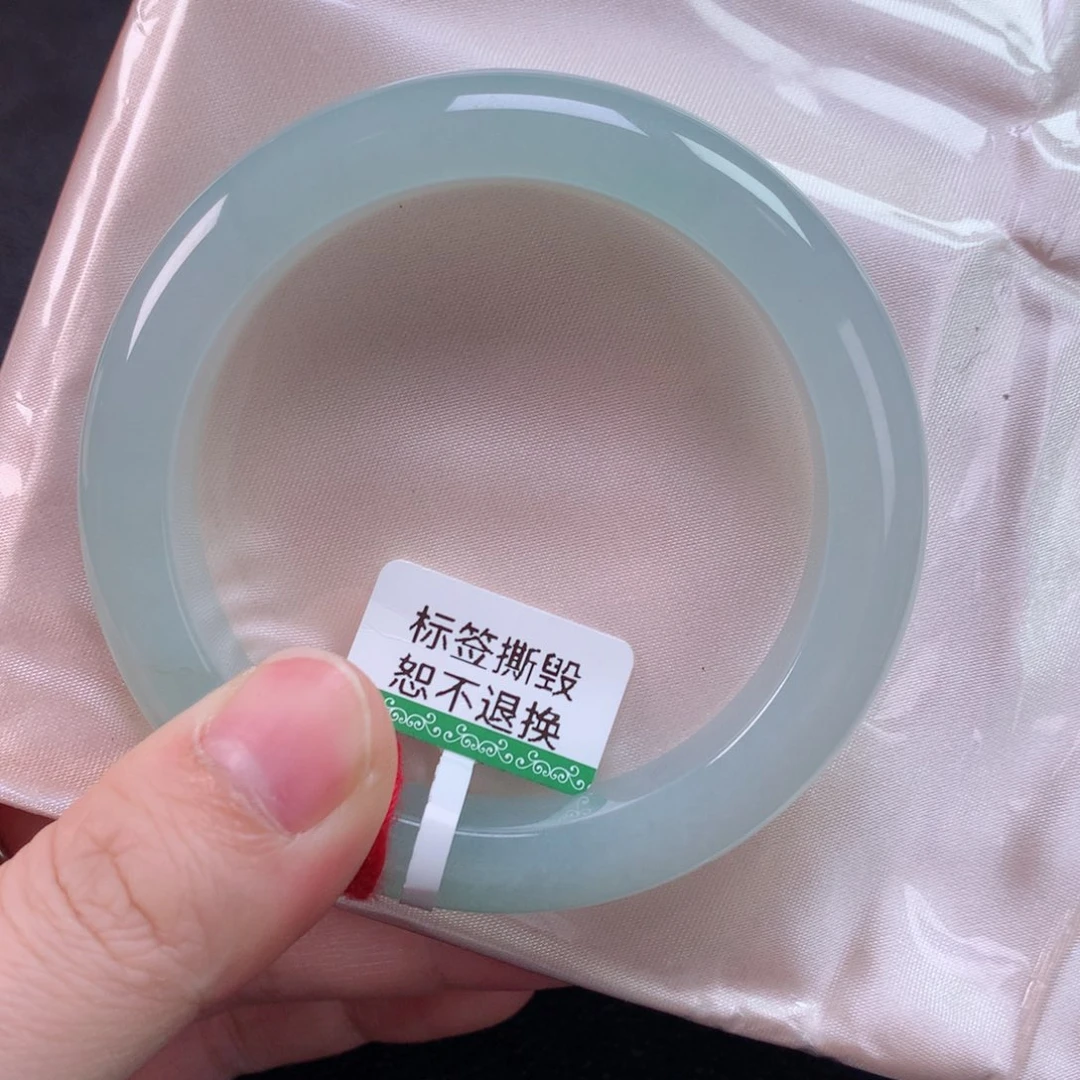 未镶嵌手镯翡翠缅甸天然翡翠手镯55