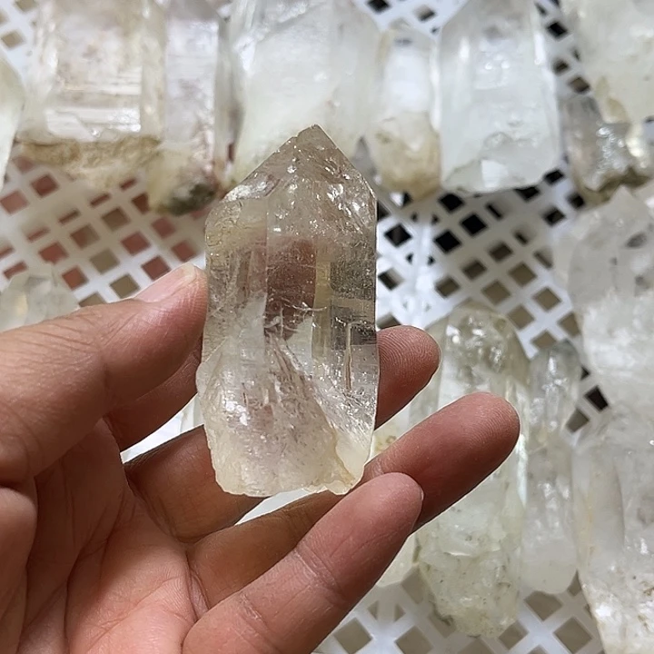 清***音珠宝半成品水晶未镶嵌