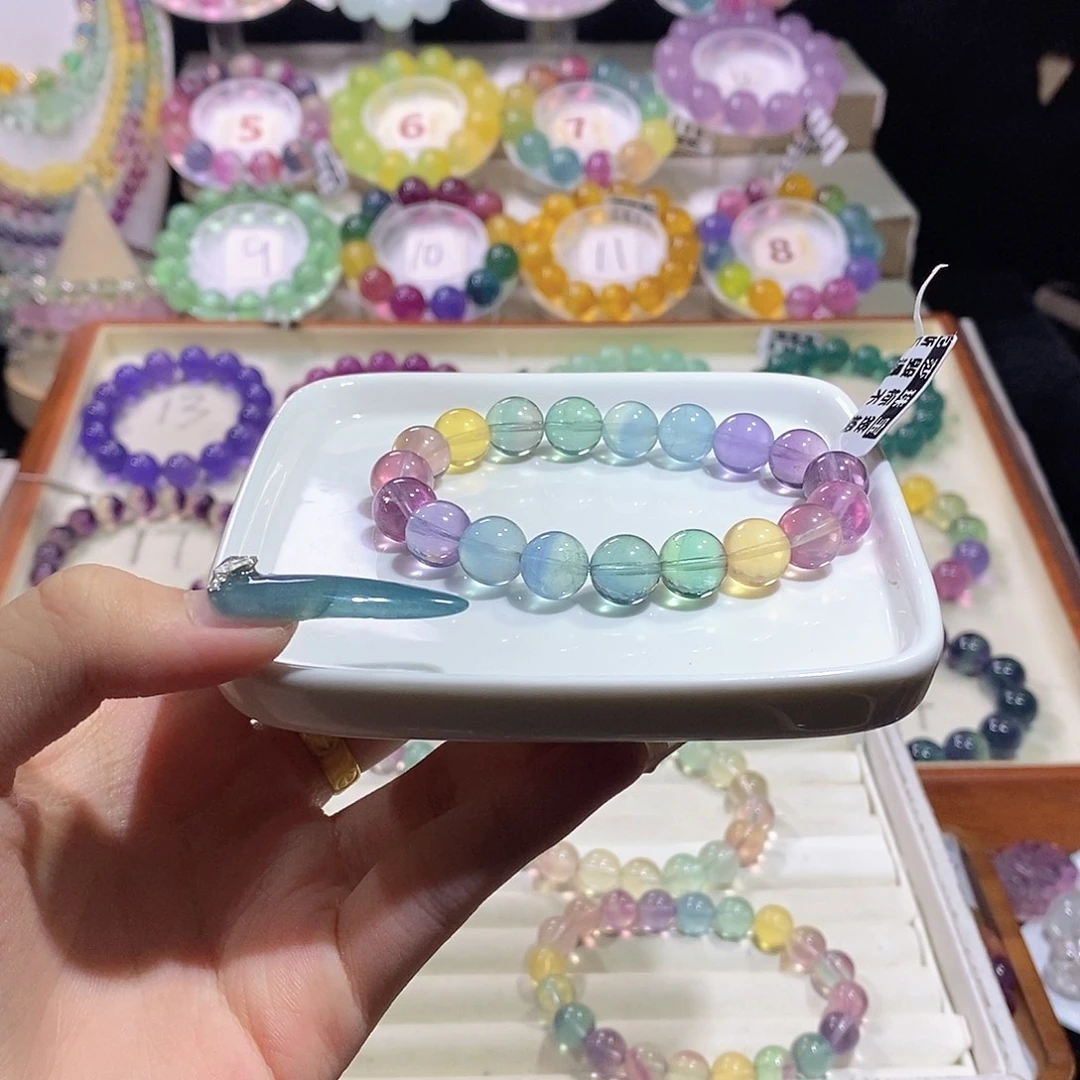 熙***子未镶嵌手链萤石萤石