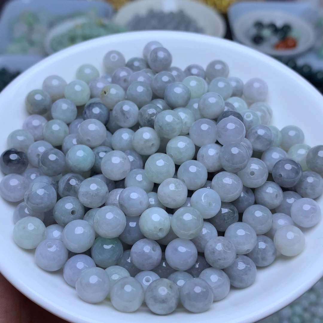 【闪购商品】未镶嵌手链翡翠卡7黑乌鸡216个（微瑕款）