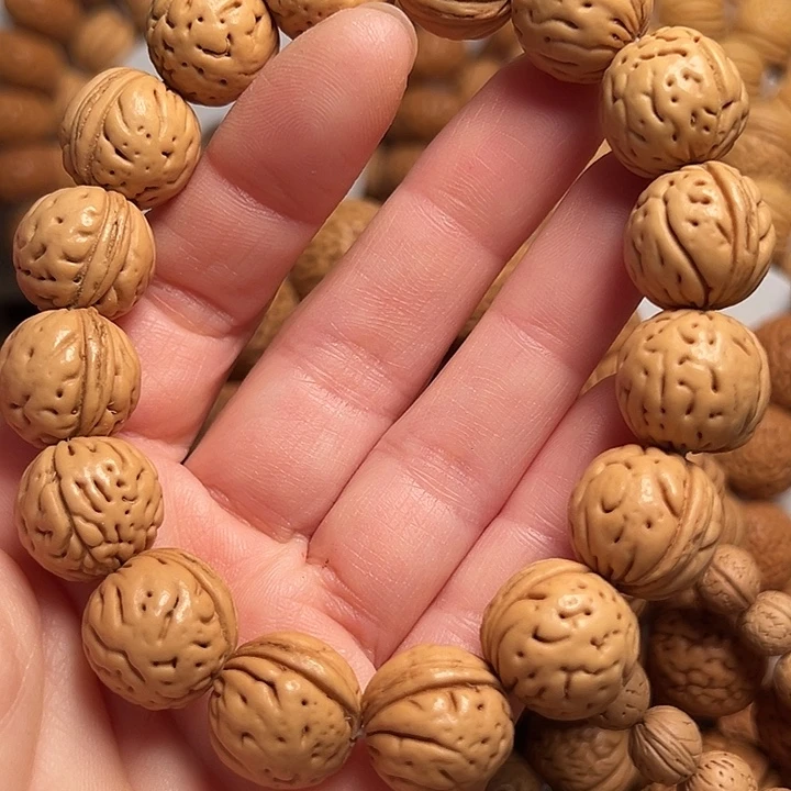 桃核吊坠桃核手串高山小奶豆15尺