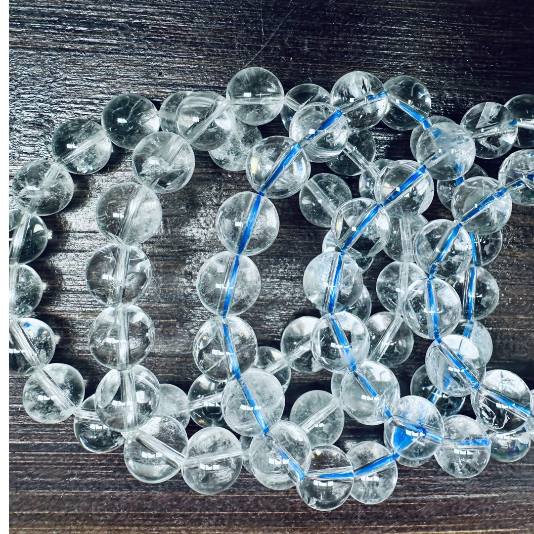 【禧月】巴基斯坦喜马原石手串珠原石无注胶多样性拍下发其一