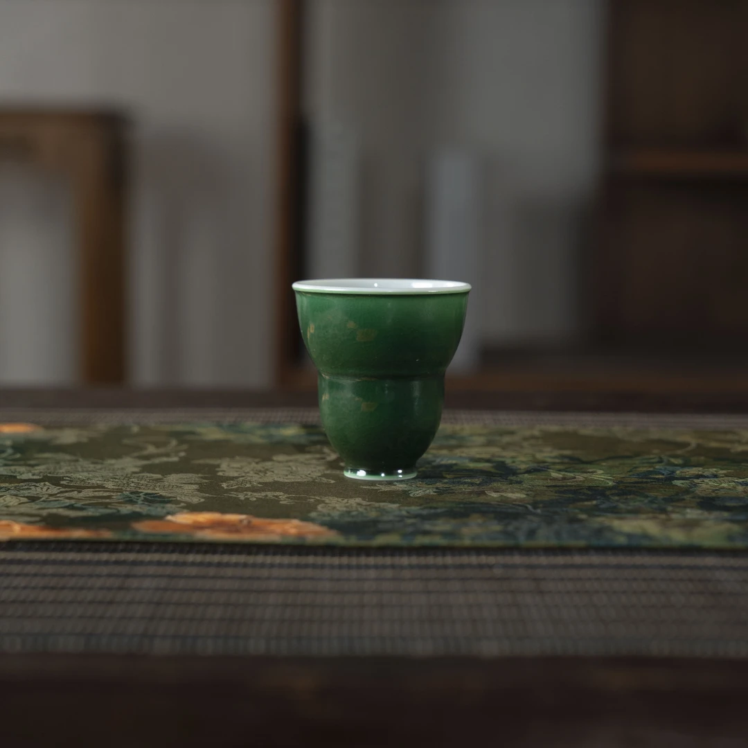 【瓷唐里】束腰葫芦杯 瓷器家用茶具