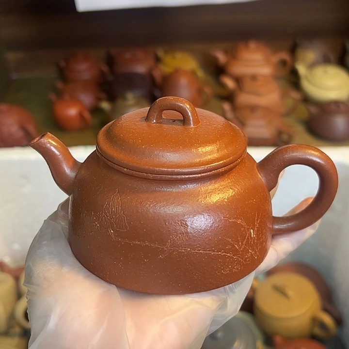 茶壶紫砂宜兴紫砂壶降坡