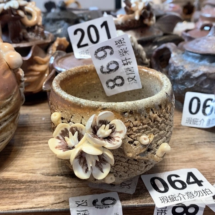 杯柴烧茶具的制作