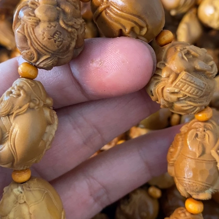 橄榄核手串/手链o***o橄榄微瑕75号