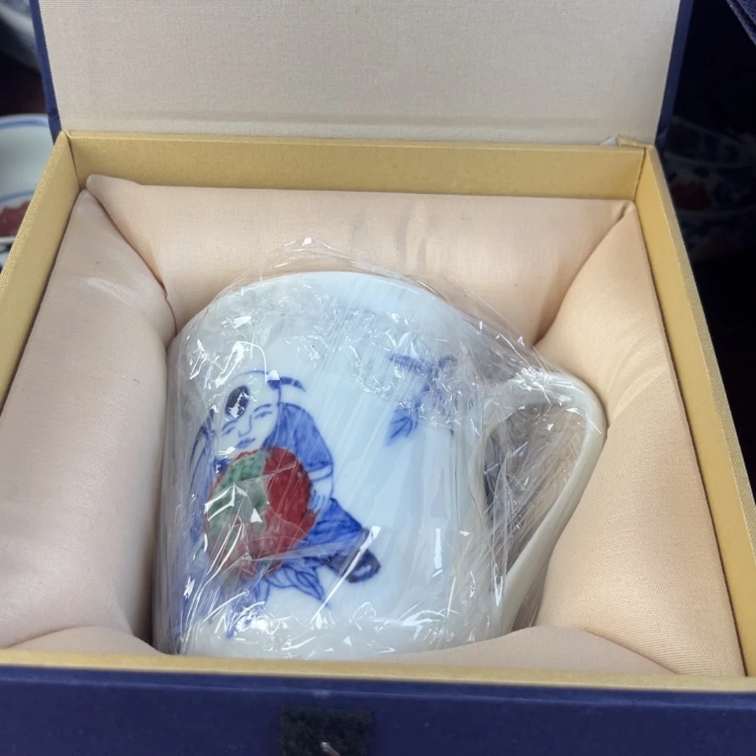 杯*️****青花釉里红原矿