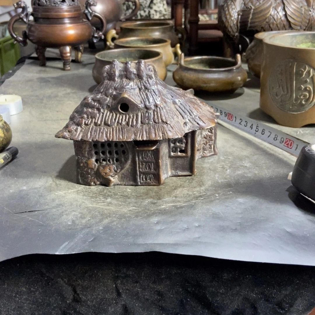 铜器工艺品摆件香炉摆件