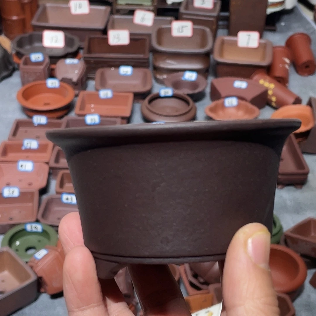 紫砂紫砂小盆8.5*4.5