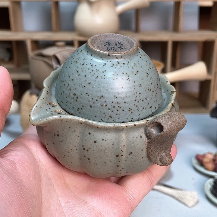 壶老段烧陶瓷茶器！