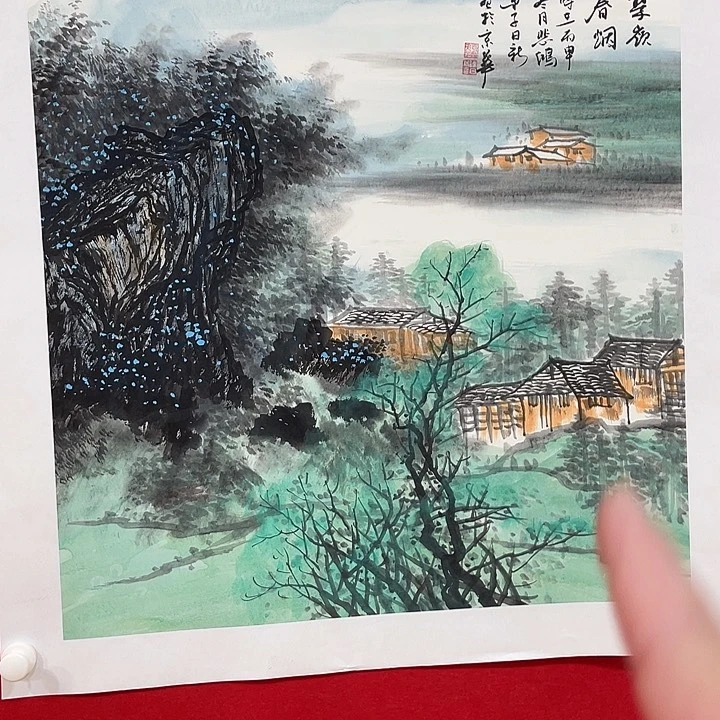 日新画作欣赏作品