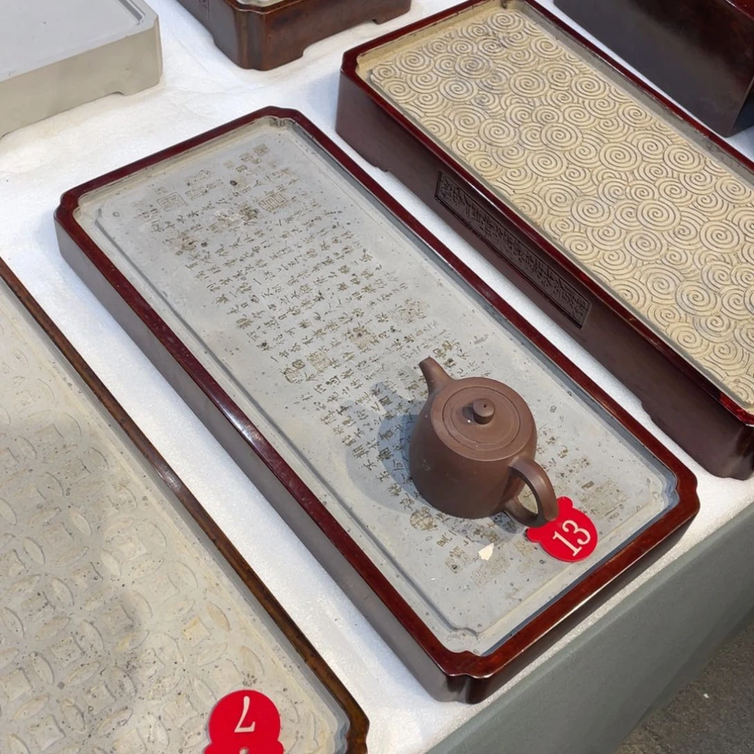 【闪购商品】砖雕金砖干泡茶台