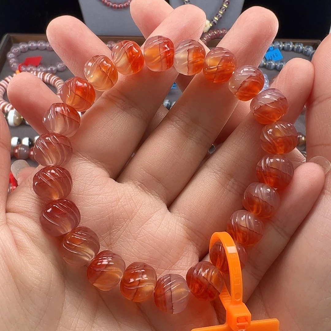 玛瑙/玉髓未镶嵌手链