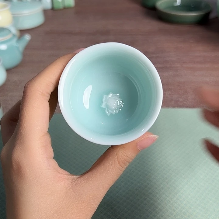 小米茶器龙泉云间青瓷