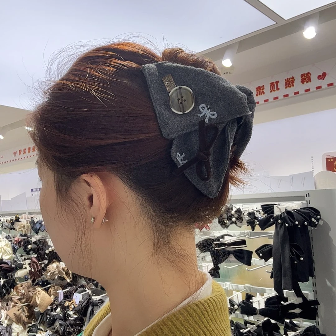 布艺非金属夹子夹子