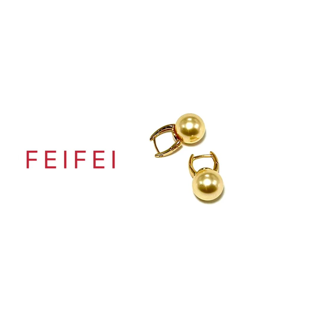 铜合金耳饰 耳饰【明山雾水】FEIFEI 百搭经典耳饰【非黄金】~ YZ159