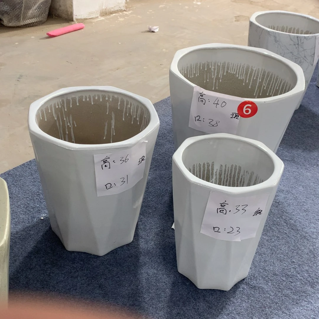 高温陶瓷花盆微瑕