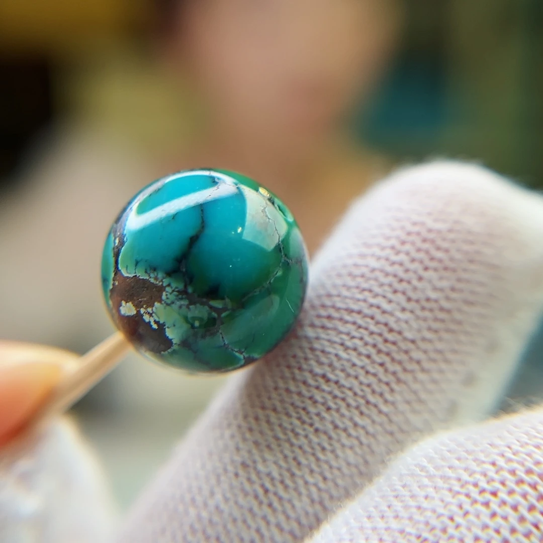 未镶嵌绿松石珠宝奇石15.6