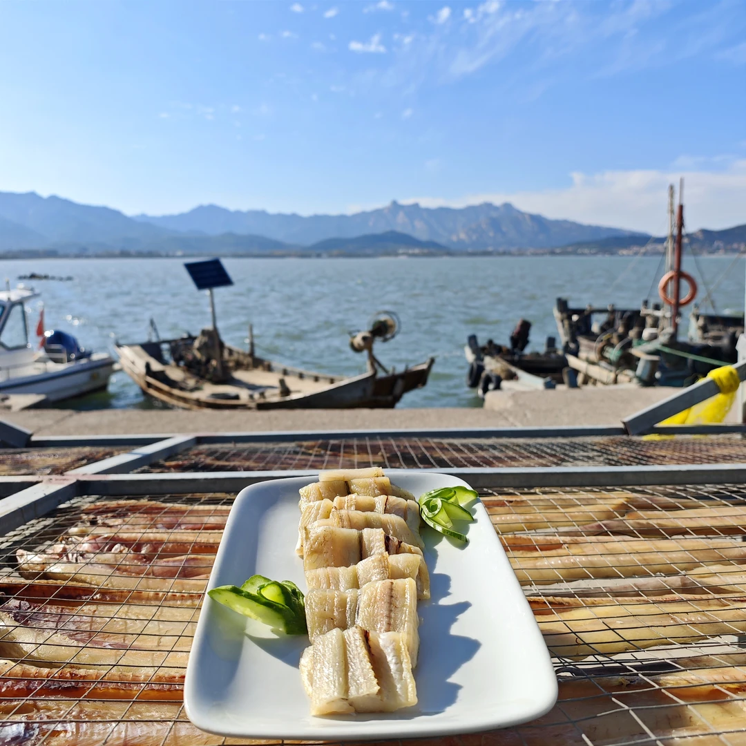 [甜晒鳗鱼干]青岛本地鳗鱼天然无添加甜晒鳗鱼自然晾晒风干