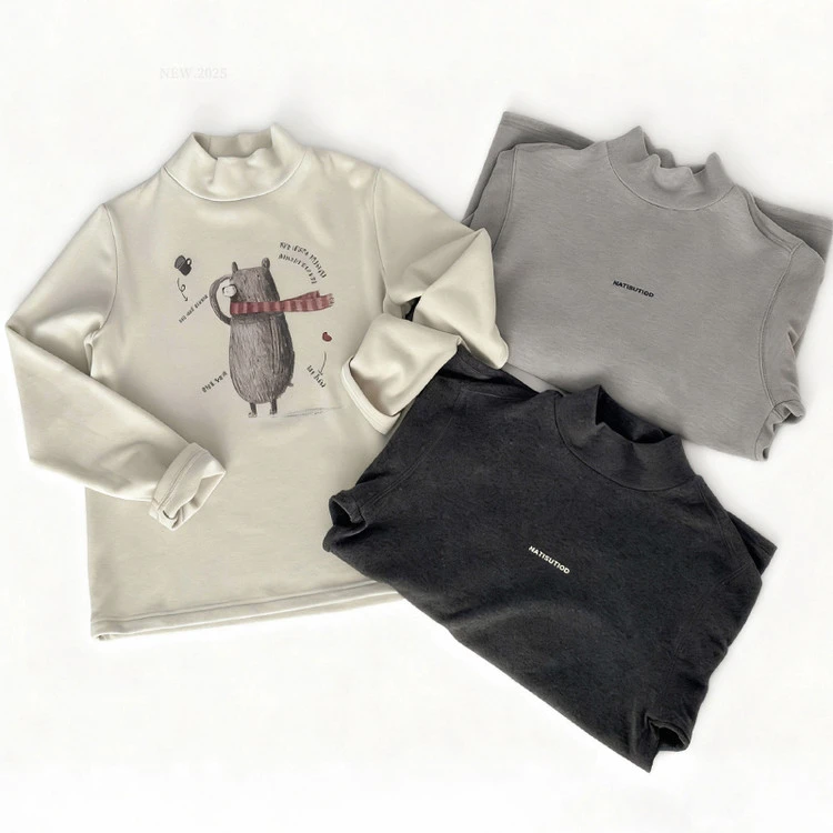 套头加绒加厚款男卡通动漫打底衫刺绣卫衣童装上衣加绒体恤2025新