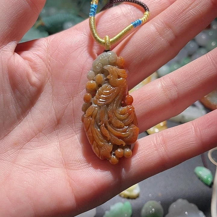 颈饰未镶嵌翡翠天