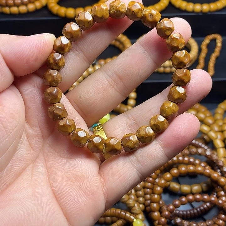 用***9紫金鼠手串高端手工无相9.5