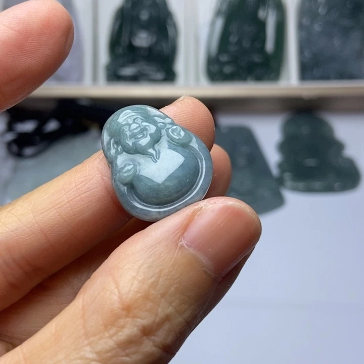 翡翠未镶嵌挂件翡翠