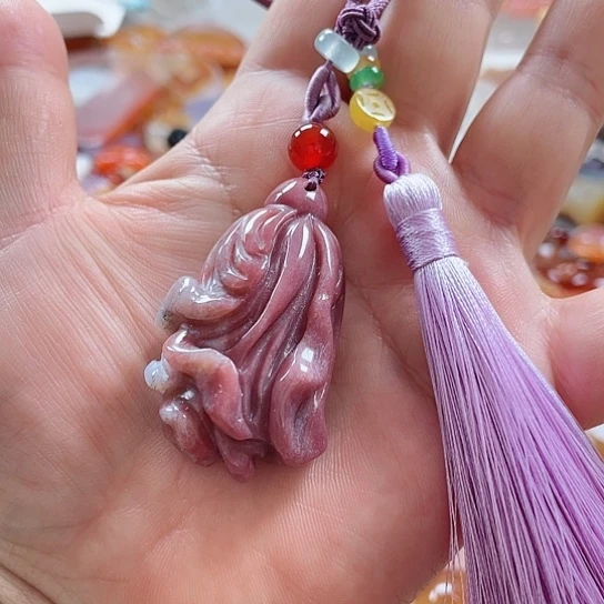 玛瑙/玉髓吊坠(赠链)未镶嵌