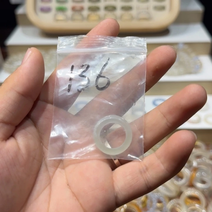 玛瑙/玉髓戒圈未镶嵌