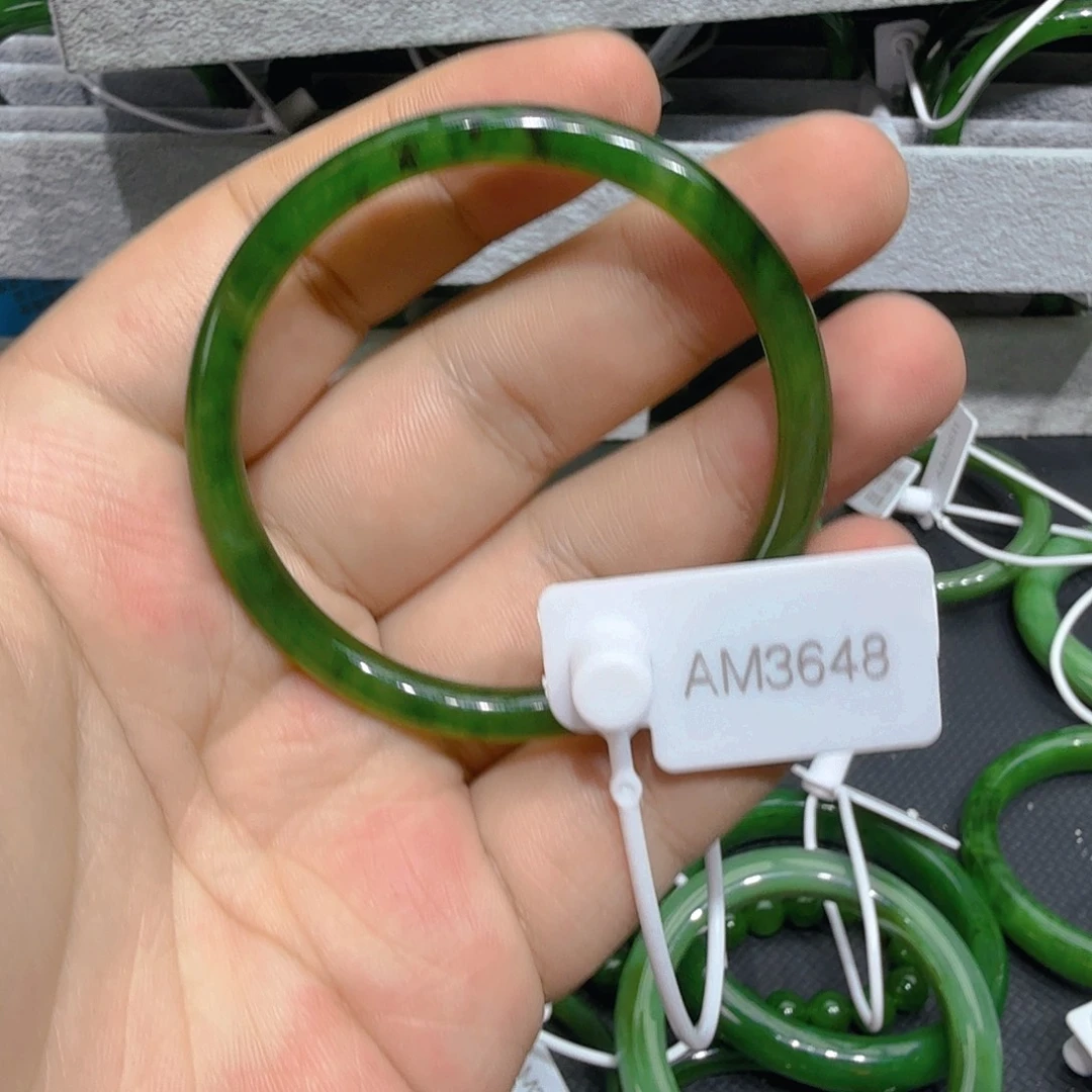 未镶嵌手镯和田玉（碧玉）53