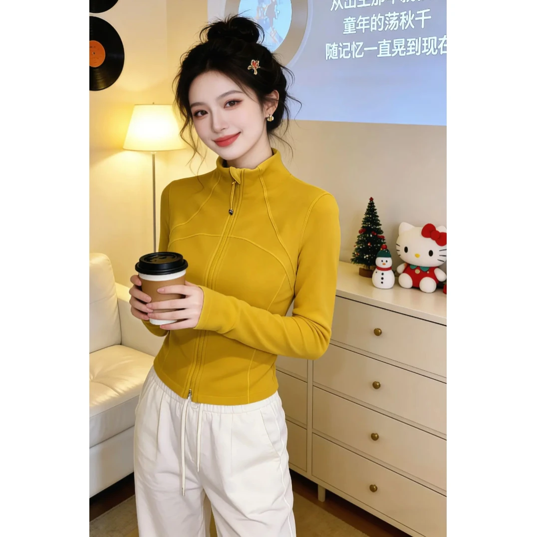 T恤通勤风女修身百搭时尚长袖气质上衣韩风长袖T恤