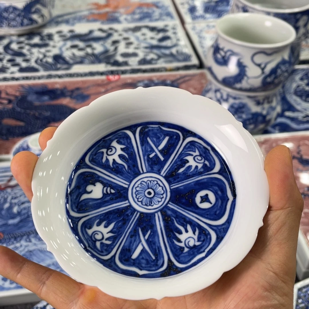 景德镇陶瓷手工手绘