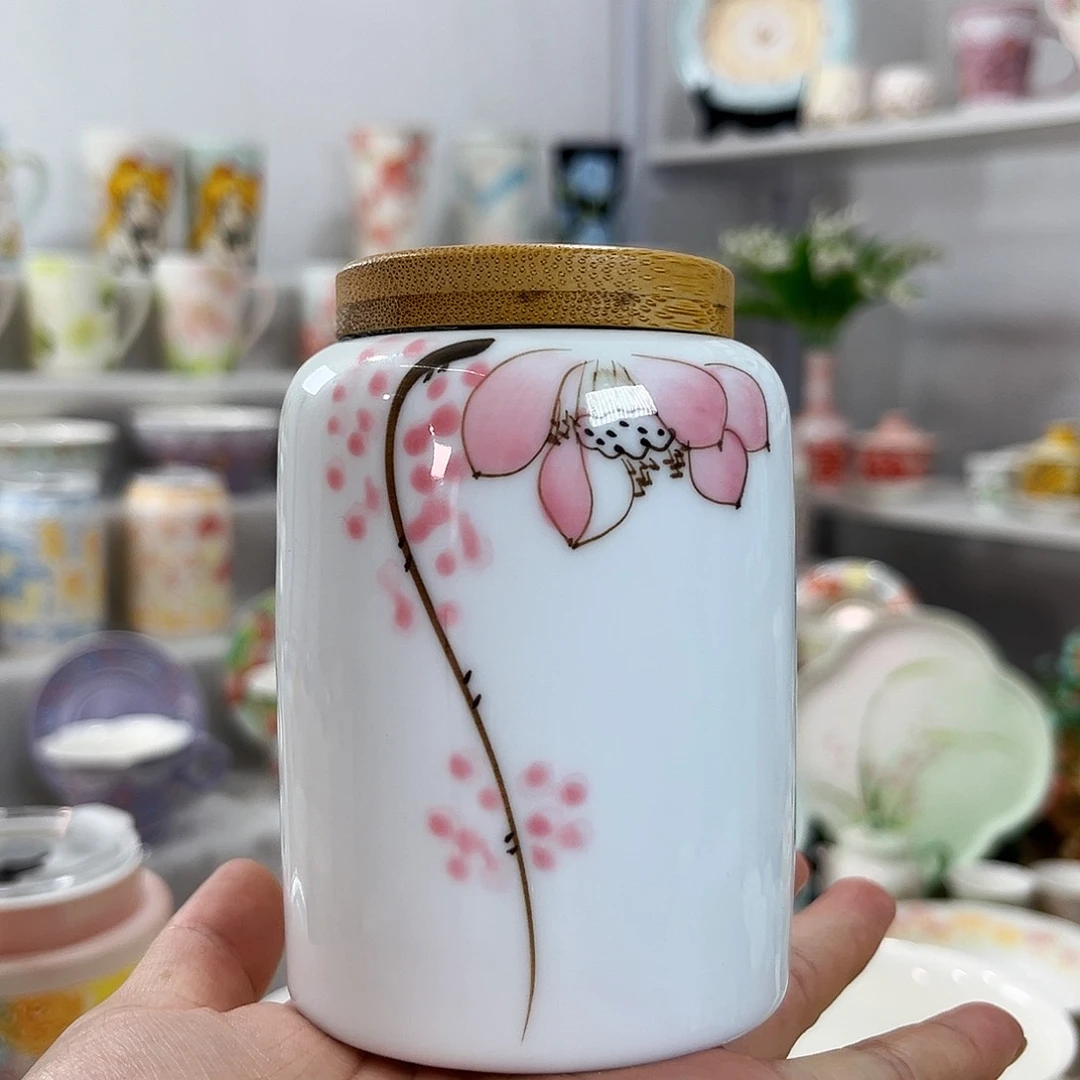 手绘高温釉下彩陶瓷