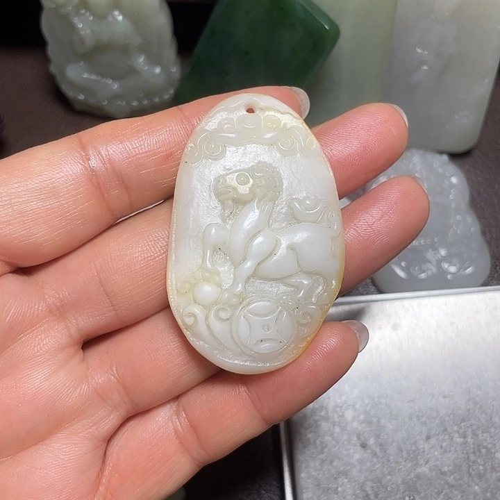 和田玉（糖玉）未镶嵌颈饰