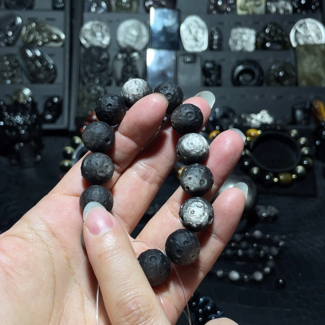 黑曜岩珠宝奇石未镶嵌天****…