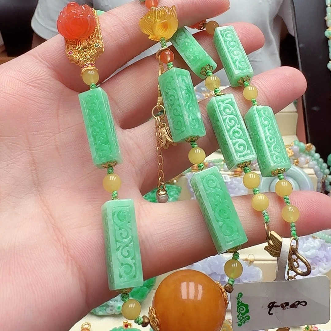 颈饰未镶嵌翡翠翡翠吊坠