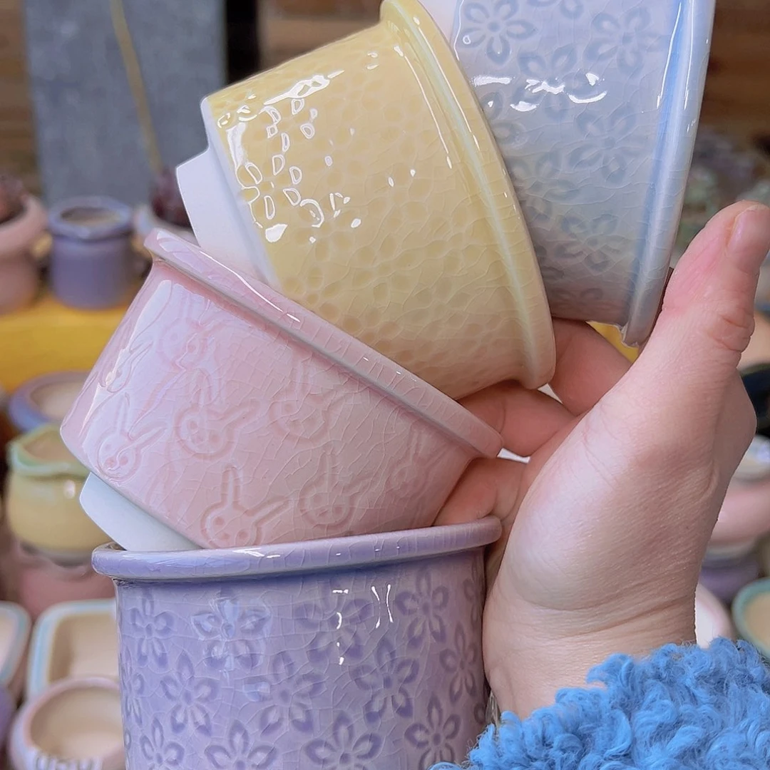 红陶陶瓷花盆当场凑满12包邮