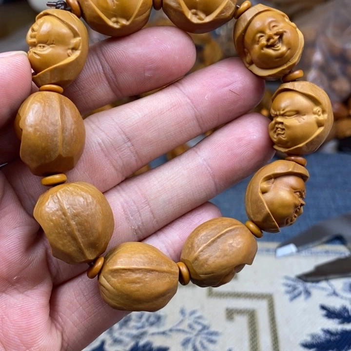 橄榄核手串/手链橄榄核雕工艺手串