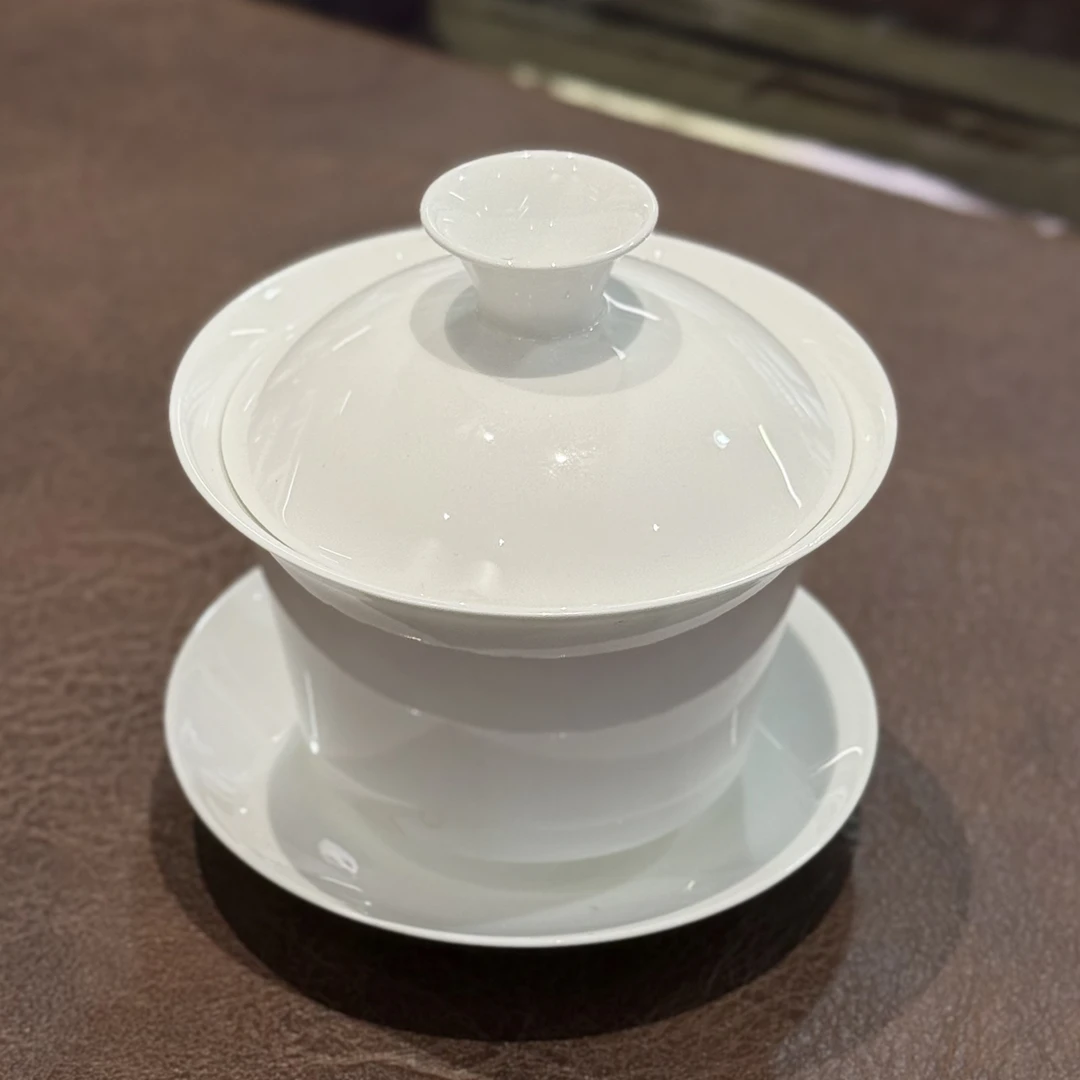 骨瓷马蹄三才盖碗 盖下 125ml