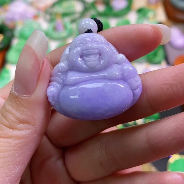 颈饰未镶嵌翡翠吊坠