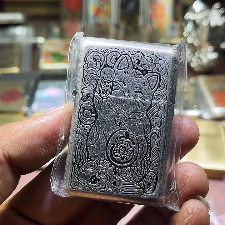 铜佐罗790古银招财猫